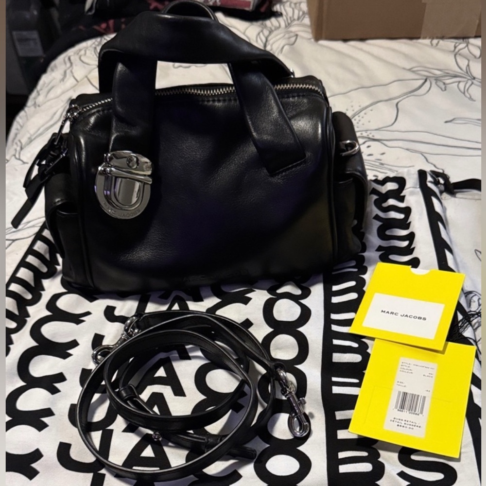 SOLD-Marc Jacobs Mini Pushlock Satchel.